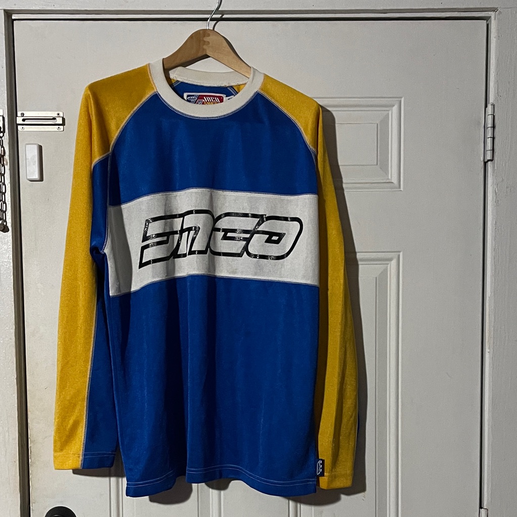 Speedo Men's Blue And Yellow Jersey